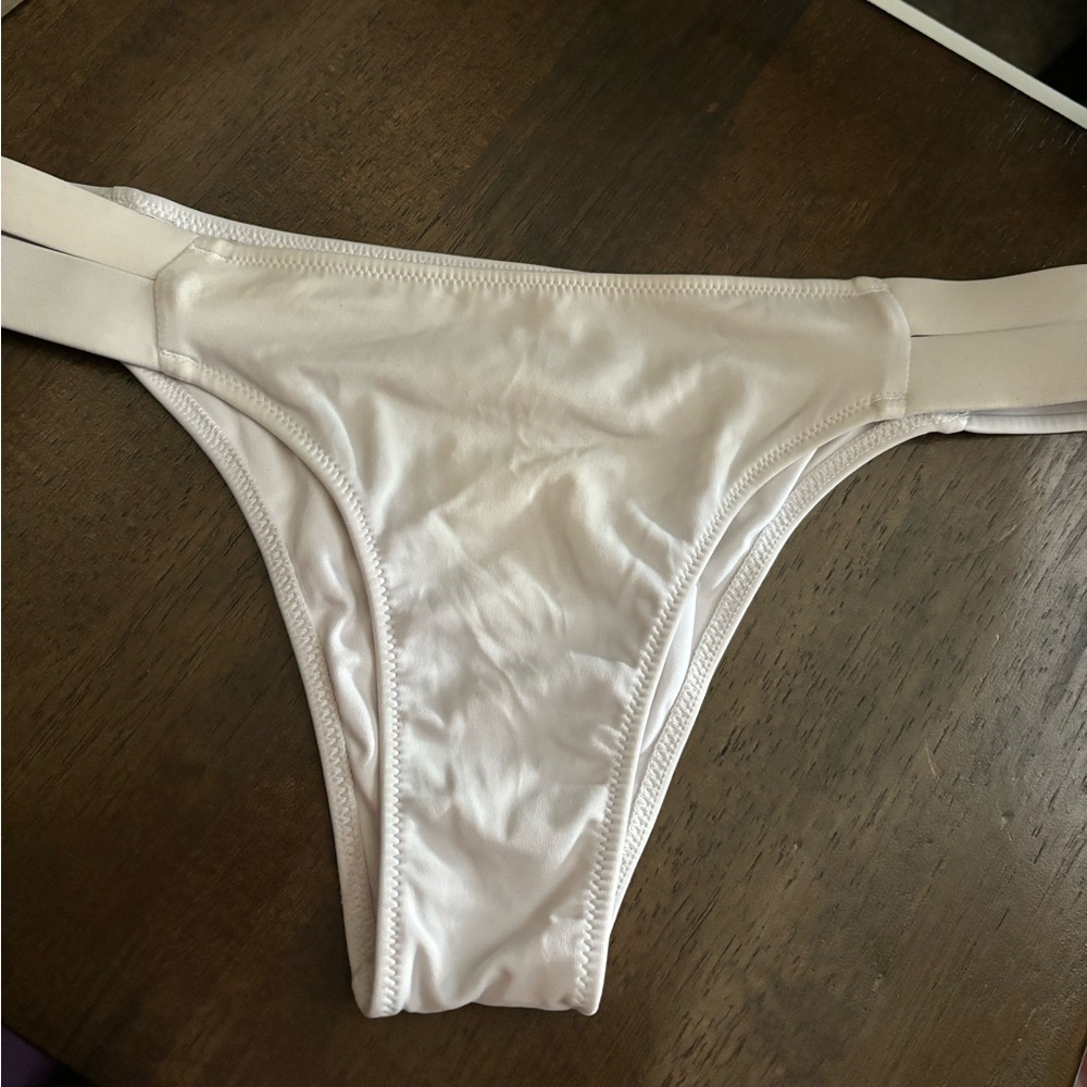 Shade & Shore White Bikini Bottoms